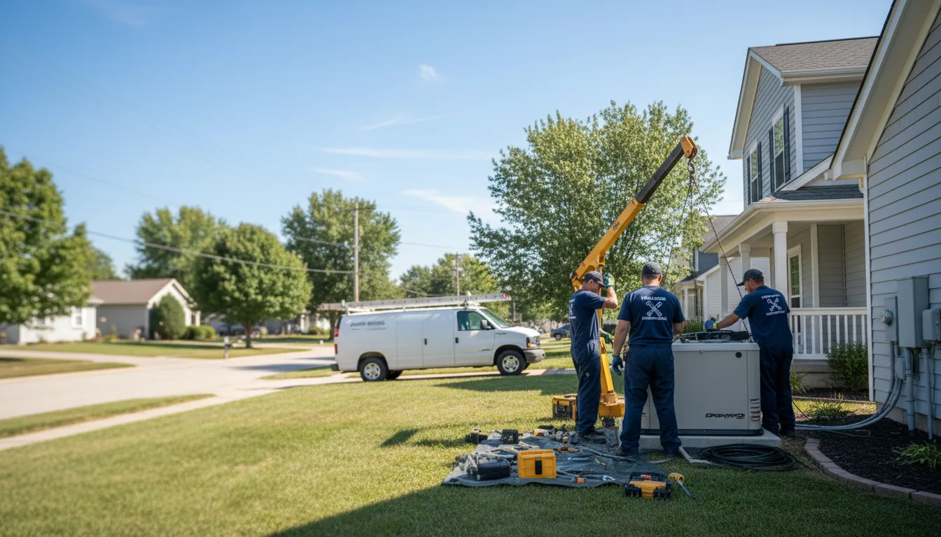 Generator Installation in Oskaloosa, IA near me